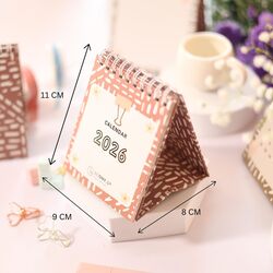 SCONY G 2026 MINI DESKTOP CALENDAR - 9x11cm